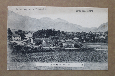 Ansichtskarte AK La Faite du Freteux 1910-1920 Ban de Sapt Bauernhäuser Straße Dorf Ortsansicht Frankreich France 88 Vosges